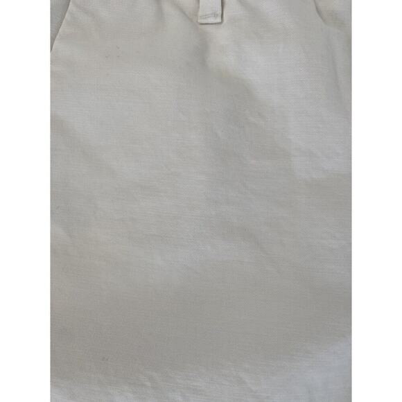 Gap Womens Snow Cap White Cotton Cuffed Navy Striped Shorts Size 6 - Picture 3 of 8